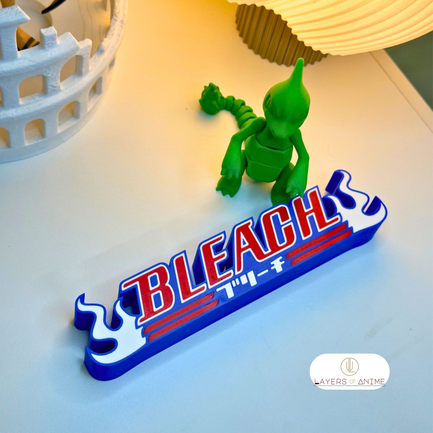 BLEACH anime 3D Logo