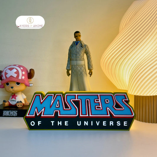 MASTERS OF THE UNIVERSE Anime 3D Logo
