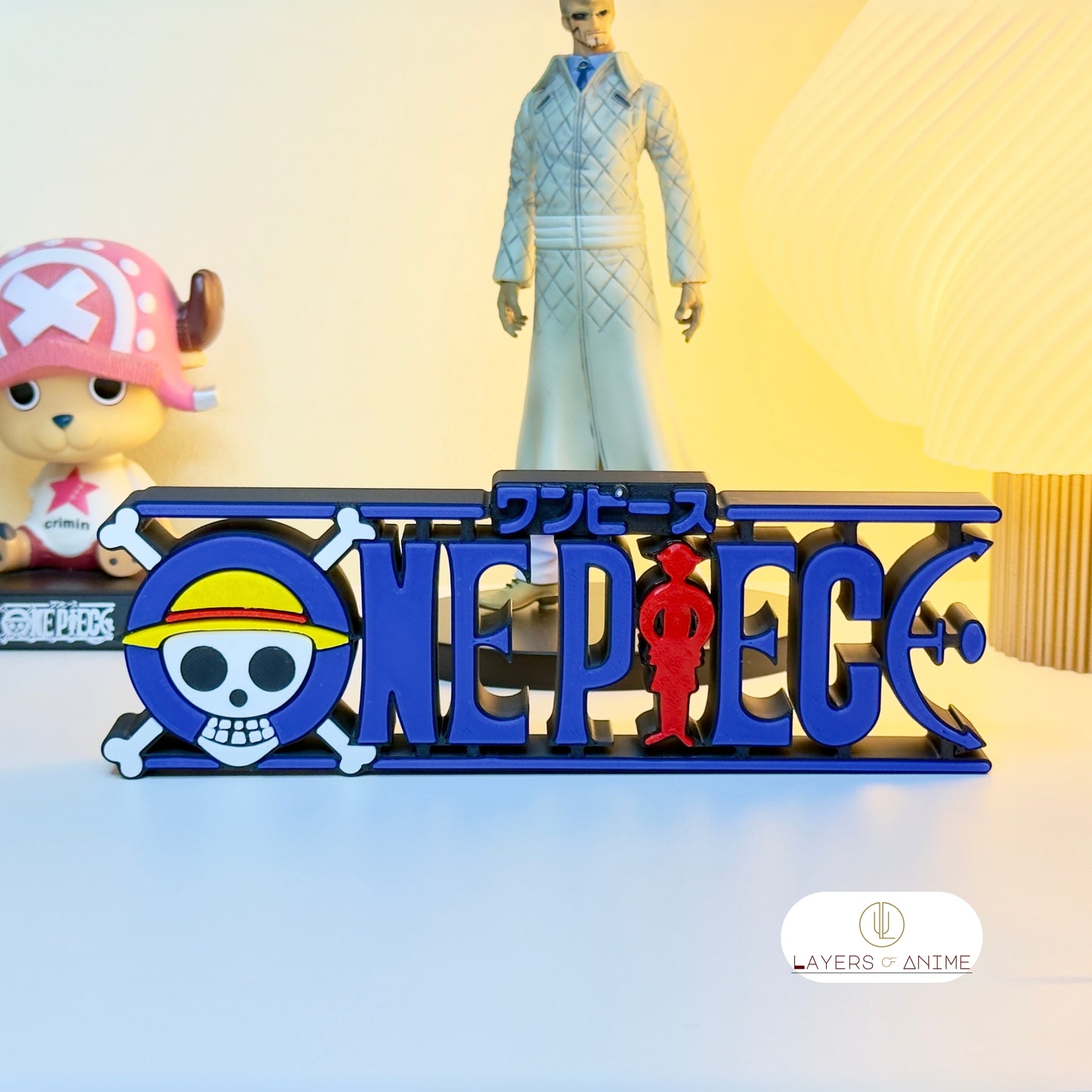 ONE PIECE Anime 3D Logo