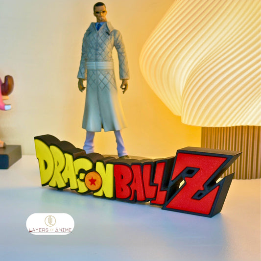 DRAGON BALL Z anime 3D Logo