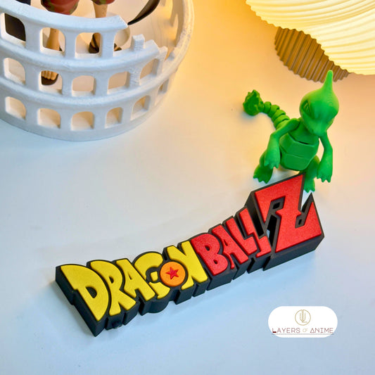 DRAGON BALL Z anime 3D Logo