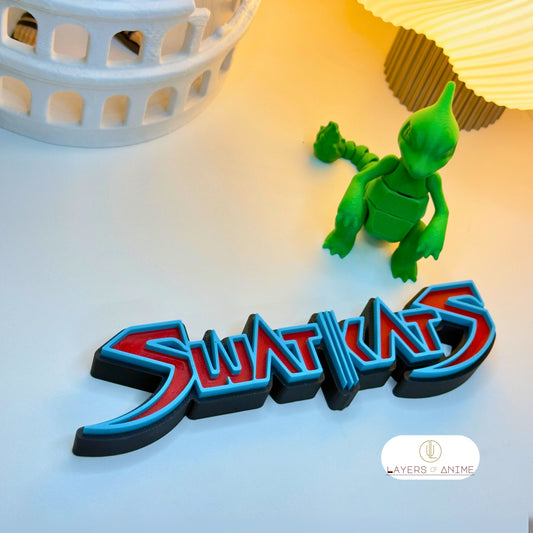SWATKATS Anime 3D Logo