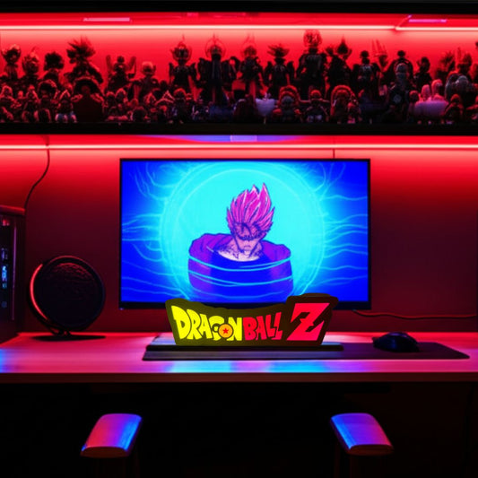 Dragon Ball Z Logo LED Lightbox: Power Up Your Space