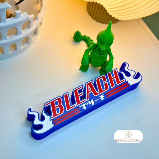 BLEACH anime 3D Logo