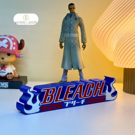 BLEACH anime 3D Logo