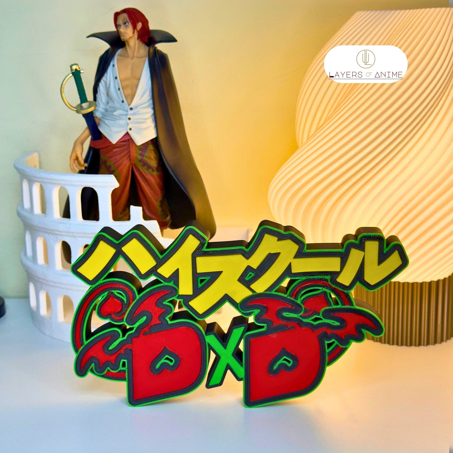 HIGH SCHOOL DxD anime 3D Logo